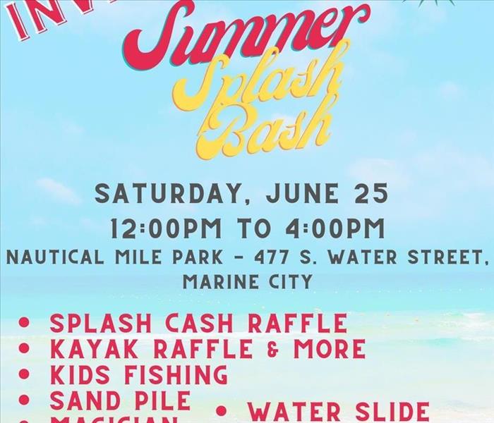 summer splash bash invite